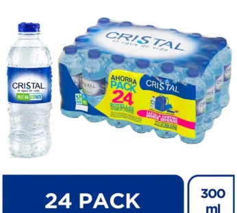 Agua Cristal 300 ml * 24 unidades